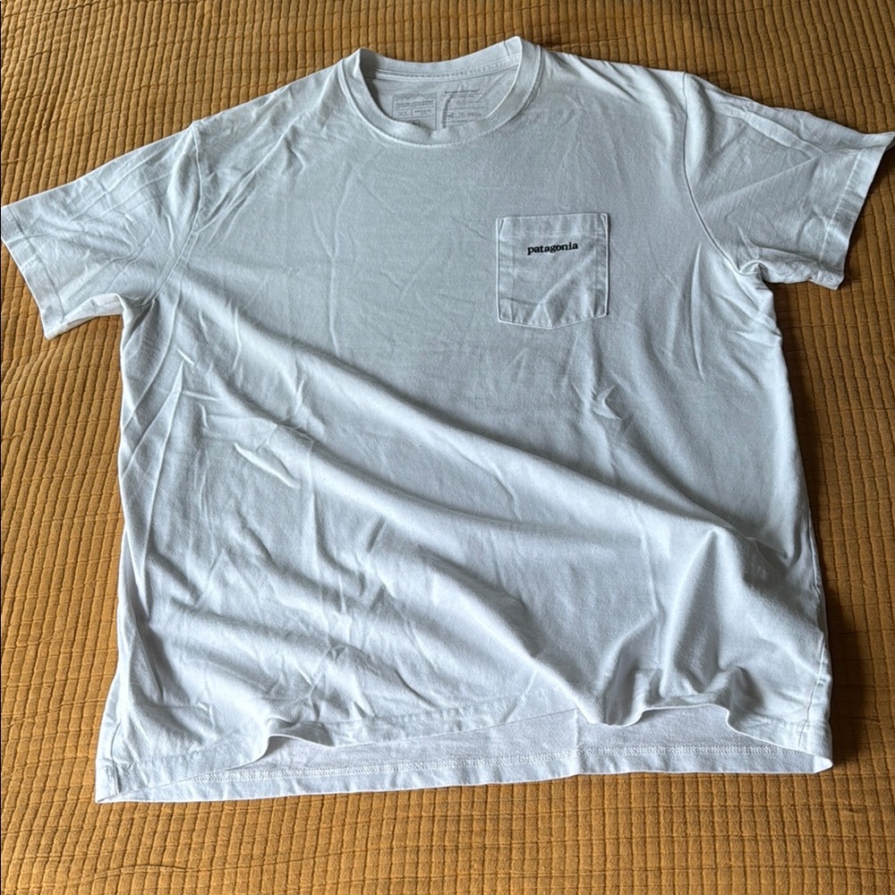 Patagonia White Short Sleeve Tee